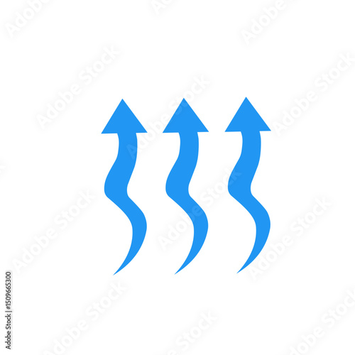 wind direction arrow sign