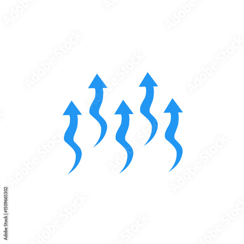 wind direction arrow sign