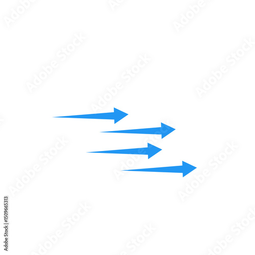 wind direction arrow sign
