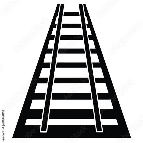 Agility ladder icon silhouette white background design