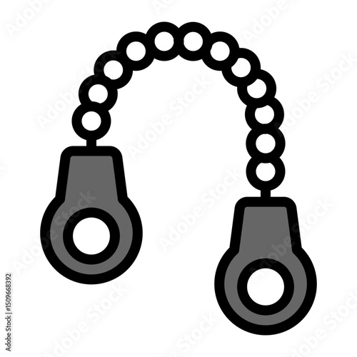 Crime Vector Filled Icon Design