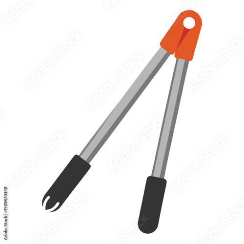 Stainless steel kitchen tongs with silicone tips design