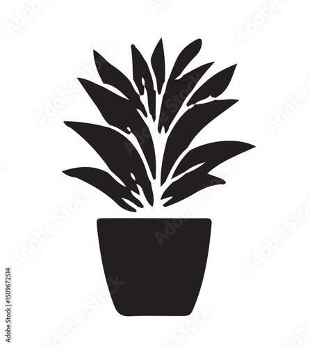 vector illustration of a plant