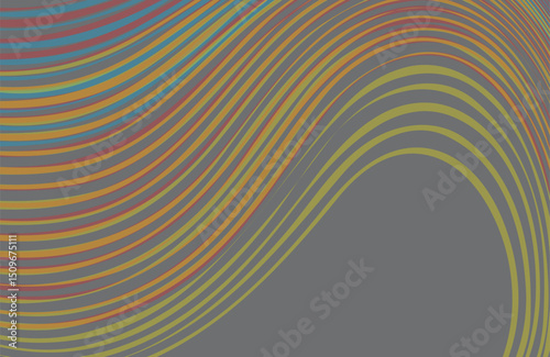 Abstract black background with wave lines pattern. Elegant dark gray color with textured modern design uses for advertising, book page, paintings, printing, mobile backgrounds, book, covers
