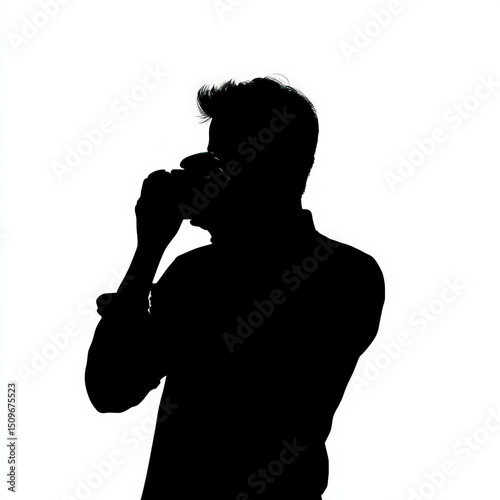 photographer silhouette , b...