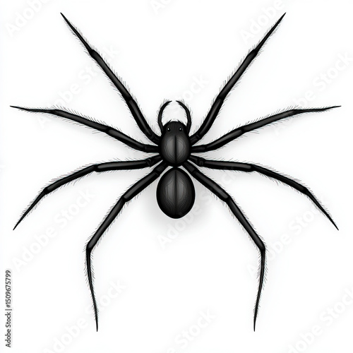 spider silhouette , black a...