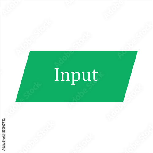 Inputl symbols in flowchat