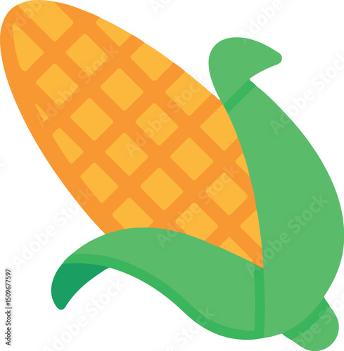 Corn Cob icon vector illustrator
