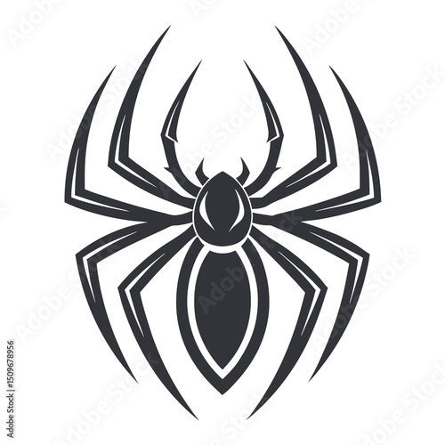 Minimalistic monochrome gaming logo design in eps format