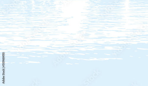 Serene Blue Water Surface Texture: Calming Pastel Waves Reflecting Light, Perfect for Backgrounds and Design, Ideal for Web Projects and Subtle Visual Effects