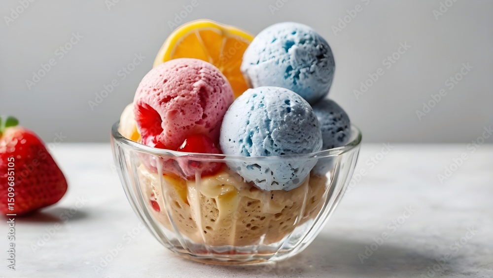 Fototapeta premium easter eggs in a bowl