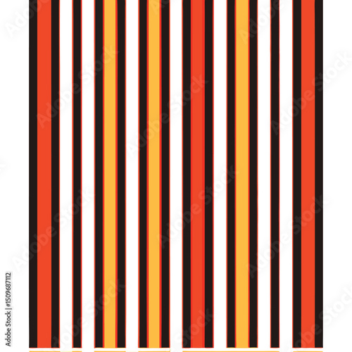 Abstract rhythmic vertical line pattern design