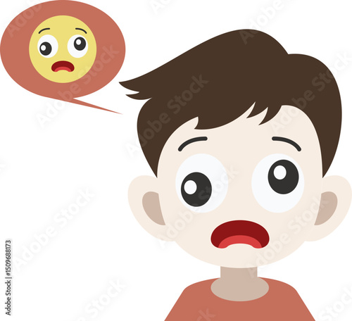 People Face With Emoticon Element