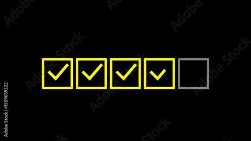 Businessman tick correct sign mark in checkbox for quality document control checklist and business approve project concept. Checklist