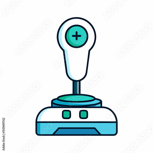 vector trophy for e sports, shaped like a game 
