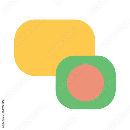 Spring Themed Soft Edge Vector Badges