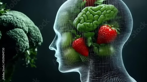 Nourishing the Mind: Visualize the Power of Healthy Eating on Cognitive Function