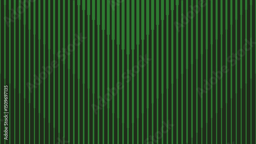 simple seamless lines  forming  moving down arrow. Striped line vector with line size illusion