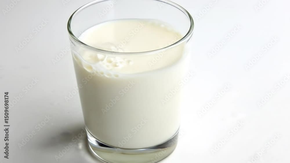 Glass of Milk: Fresh, Cold, and Nutritious Dairy Drink Glass of Milk: Fresh, Cold, and Nutritious Dairy Drink