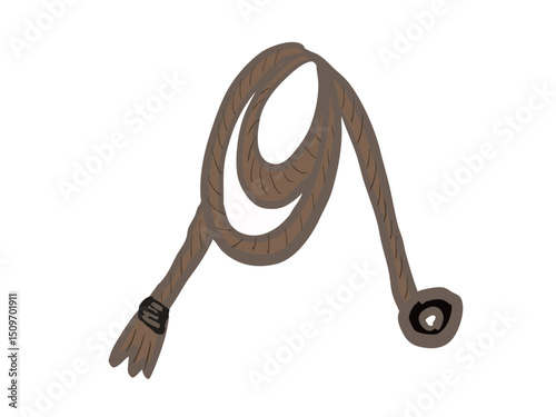 Illustration of the lasso held by Acala