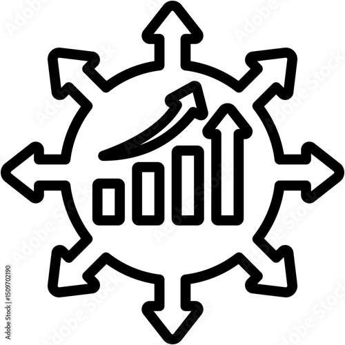 Market Expansion Icon