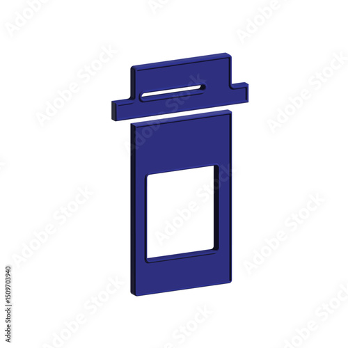 Medicine bottle icon design template