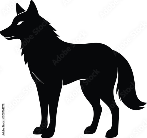wolf vector illustration