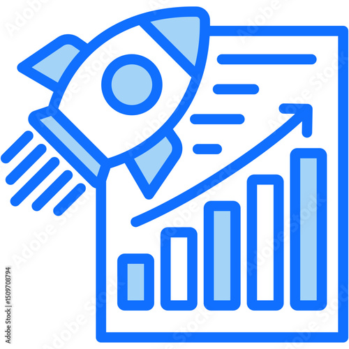 Rocket Launch Icon