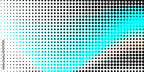 Minimal geometric background with colorful abstract halftone dots pattern pop art seamless texture smooth design, monochrome gradient halftone dots abstract modern stylish texture background.