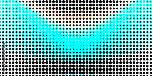 Minimal geometric background with colorful abstract halftone dots pattern pop art seamless texture smooth design, monochrome gradient halftone dots abstract modern stylish texture background.