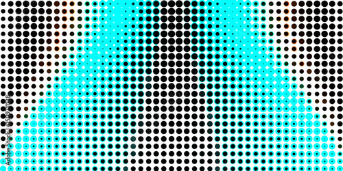 Minimal geometric background with colorful abstract halftone dots pattern pop art seamless texture smooth design, monochrome gradient halftone dots abstract modern stylish texture background.