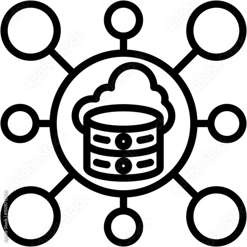 Data Ecosystem Icon