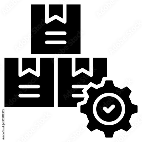 Quality Control glyph icon