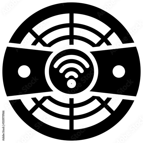 Smart Carbon Monoxide Detector Icon