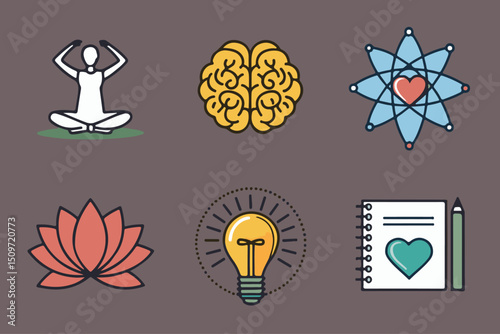 Meditative Practices and Mental Well-being Concepts
