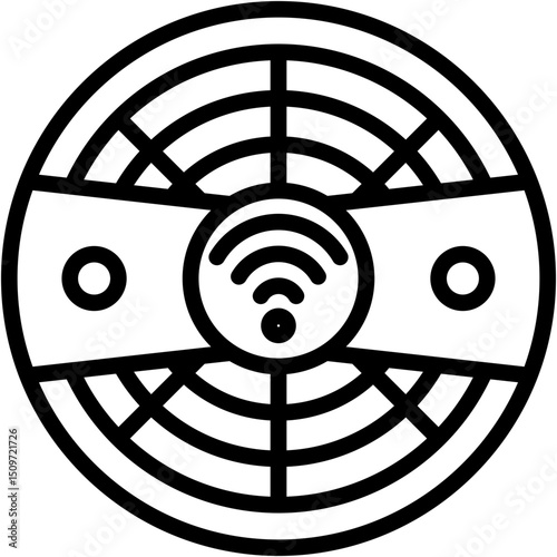 Smart Carbon Monoxide Detector Icon