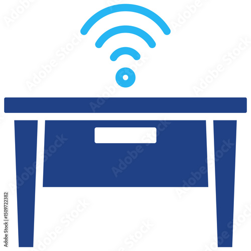Smart Bedside Table Icon