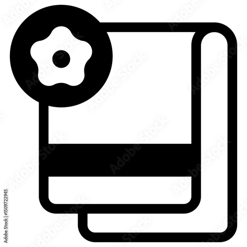 linen fabric icon