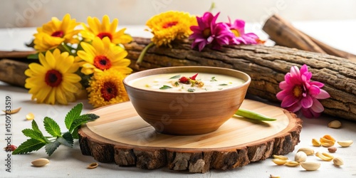 Onam Payasam Feast: Low Light Photography with Flowers & Firewood
