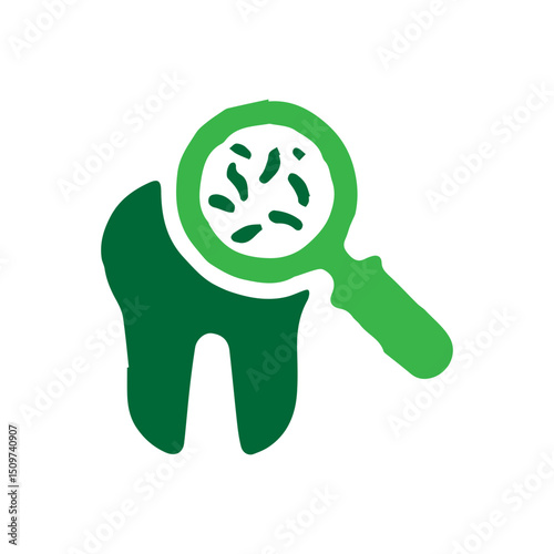 tooth bacteria icon
