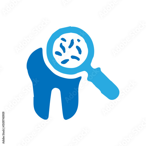 tooth bacteria icon