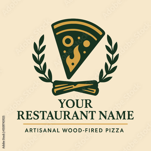 logo vector pizza restaurant