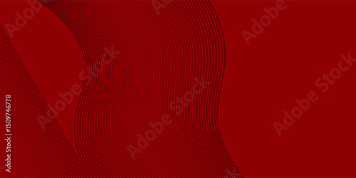 Abstract speed lines style orange color halftone banner design template. Vector illustration. eps10