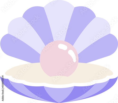 sealife, pearl in shell