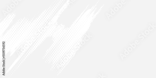 Wallpaper Mural Abstract white template banner with gradient color and small polka dot technology black and dark background Design with liquid arts Torontodigital.ca