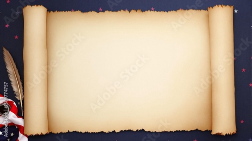 4th of July Background with Space for Your Message