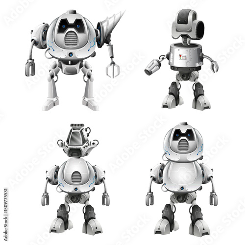 android Robot ai vector