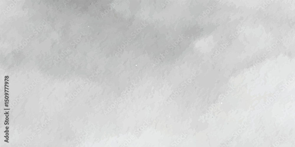 Naklejka premium Hand-Painted Abstract Monochrome Gray Watercolor with Soft Grunge and Ink Flow Textures. Retro Aquarelle Illustration in Monochrome Gray with Rough Ink-Style Background