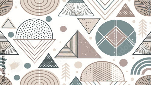 seamless geometric pattern