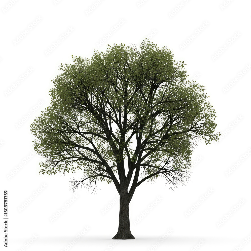 tree isolated on white tree isolated on white